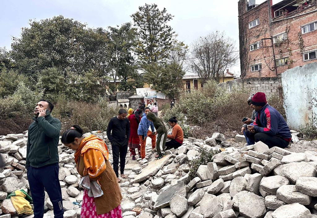 Gempa Dahsyat di Tibet Terasa Hingga Nepal